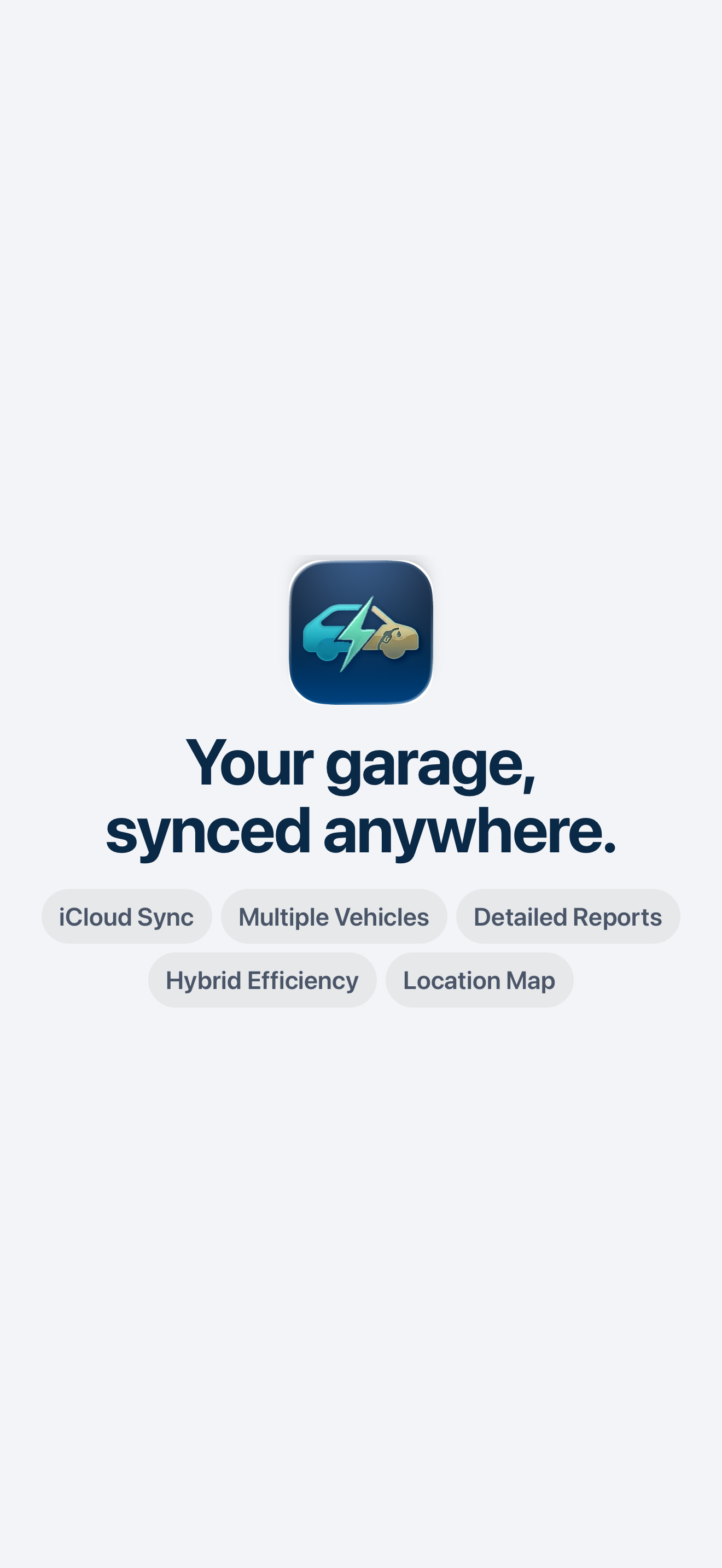 Your garage, synced anywhere